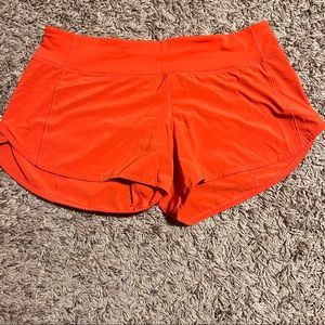 Lululemon speed shorts